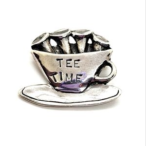 Sterling Silver Vintage "Tee Time" Brooch